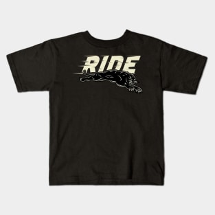 Black Panther Ride Kids T-Shirt